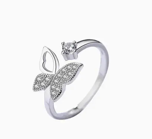 Butterfly AD Diamond Ring for Women | IMISTYLE - Imistyle Jewellery
