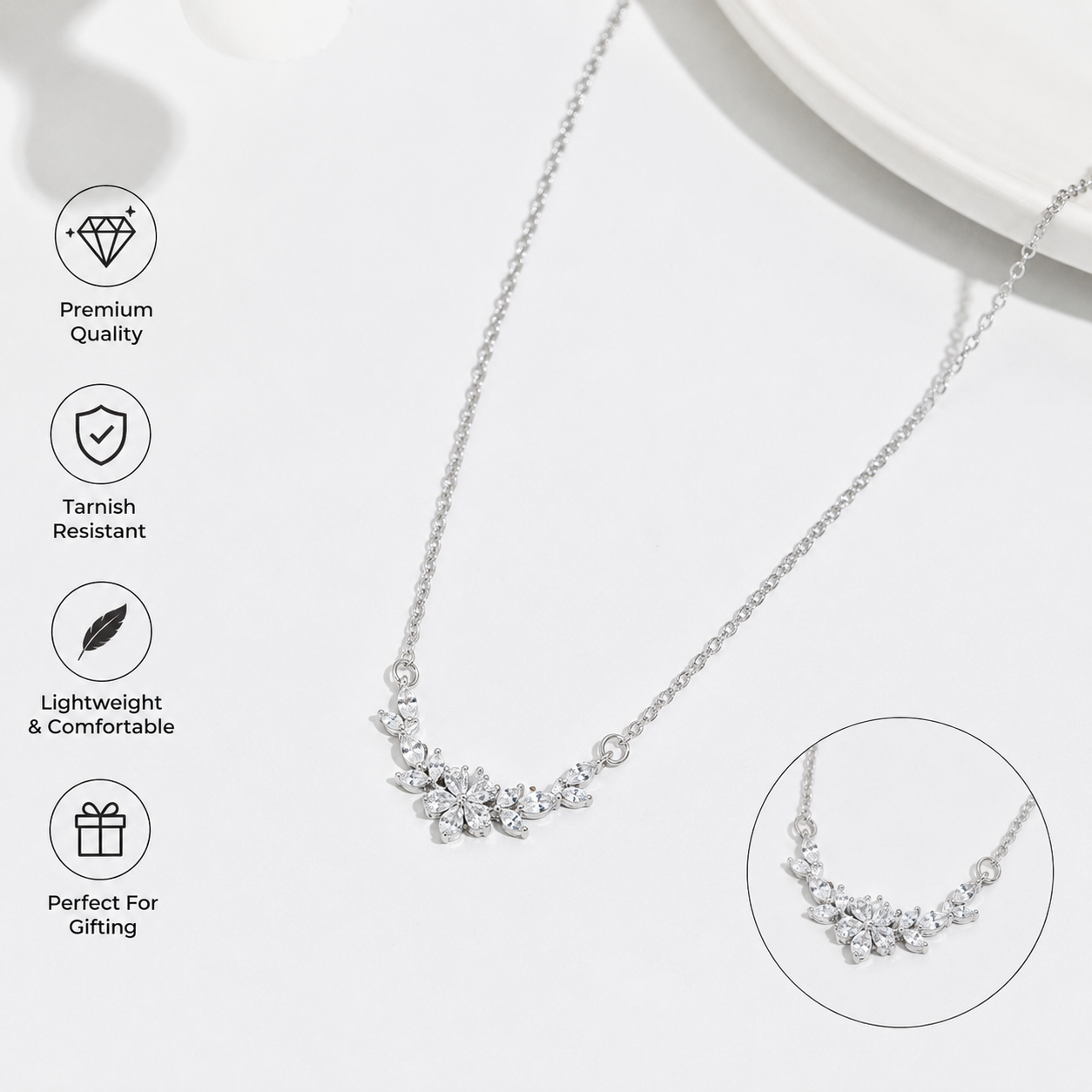Silver-Plated Mangalsutra for Women | Elegant Daily Wear & Traditional Jewellery | Imistyle