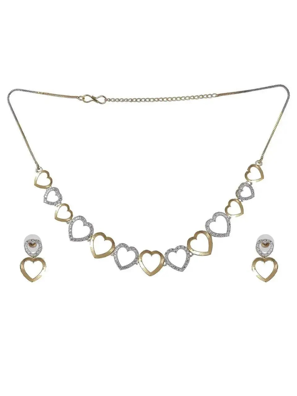 Heart AD Jewellery Combo Set for Women | IMISTYLE - Imistyle Jewellery