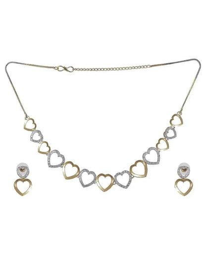 Heart AD Jewellery Combo Set for Women | IMISTYLE - Imistyle Jewellery