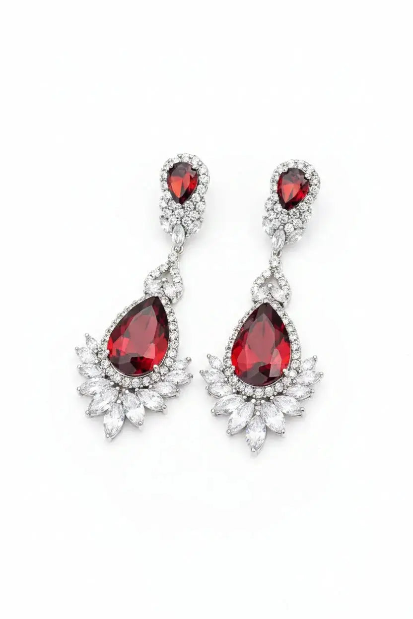 Luxury AD Stone Drop Earrings for Women | IMISTYLE - Imistyle Jewellery