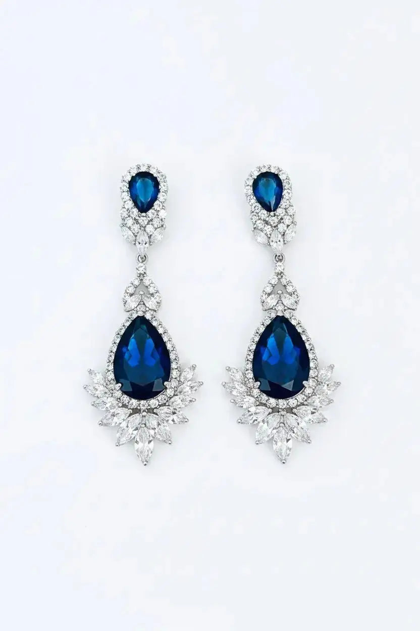 Luxury AD Stone Drop Earrings for Women | IMISTYLE - Imistyle Jewellery