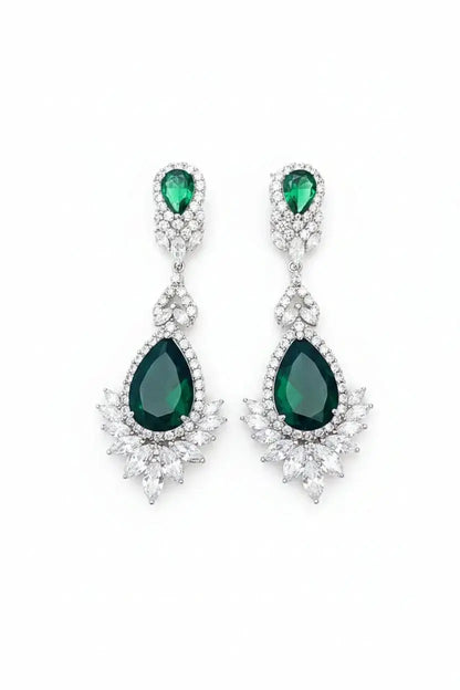 Luxury AD Stone Drop Earrings for Women | IMISTYLE - Imistyle Jewellery