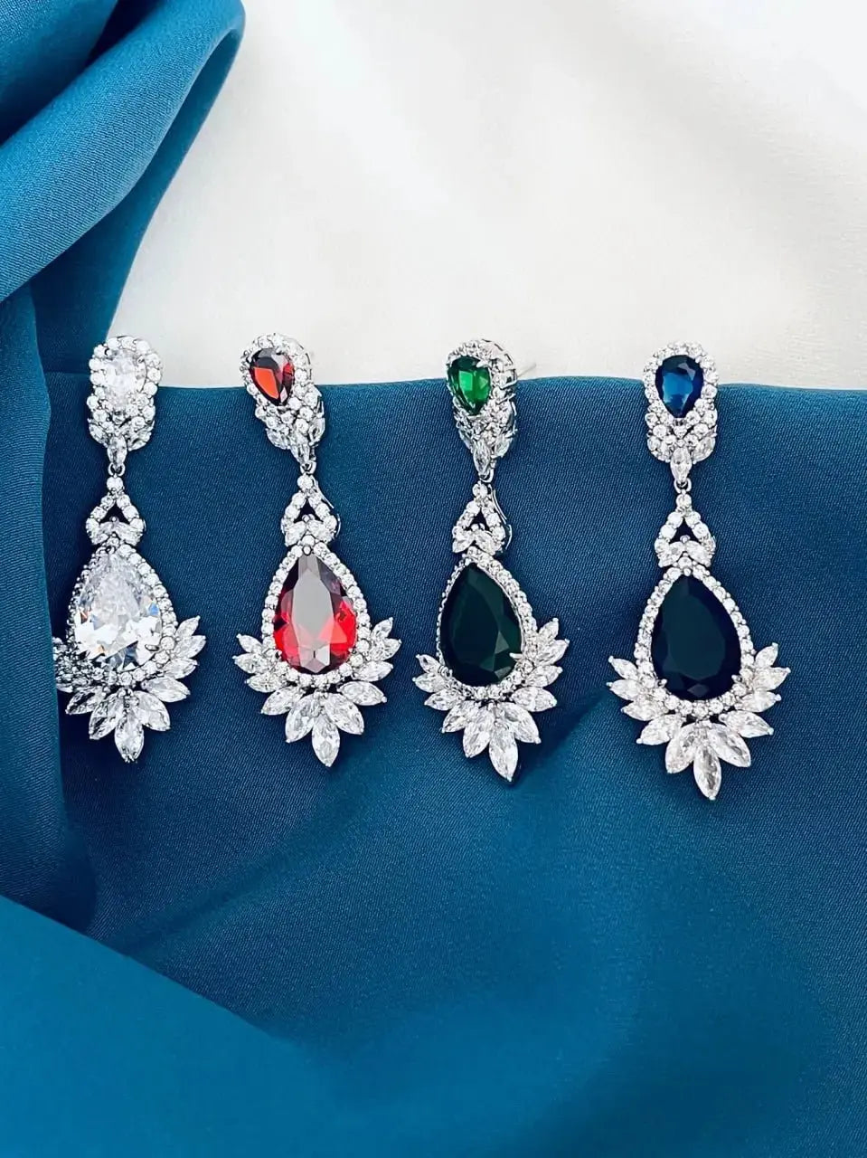 Luxury AD Stone Drop Earrings for Women | IMISTYLE - Imistyle Jewellery