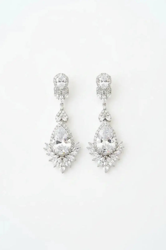 Luxury AD Stone Drop Earrings for Women | IMISTYLE - Imistyle Jewellery