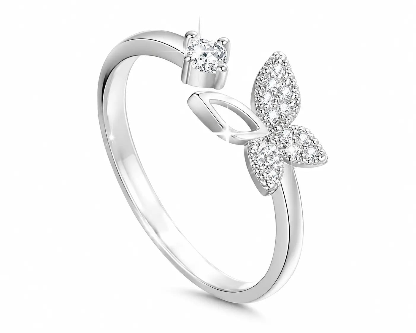 Butterfly AD Diamond Ring for Women | IMISTYLE - Imistyle Jewellery