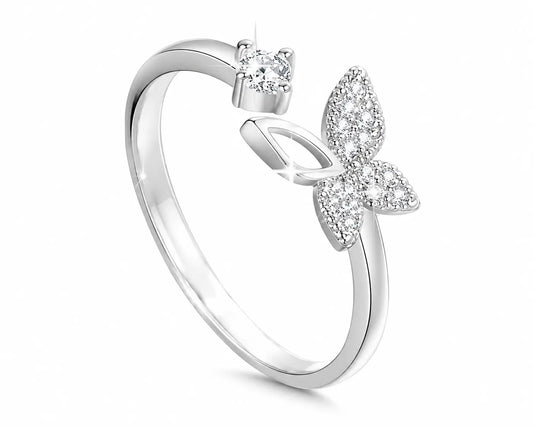 Butterfly AD Diamond Ring for Women | IMISTYLE - Imistyle Jewellery