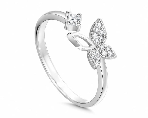 Butterfly AD Diamond Ring for Women | IMISTYLE - Imistyle Jewellery
