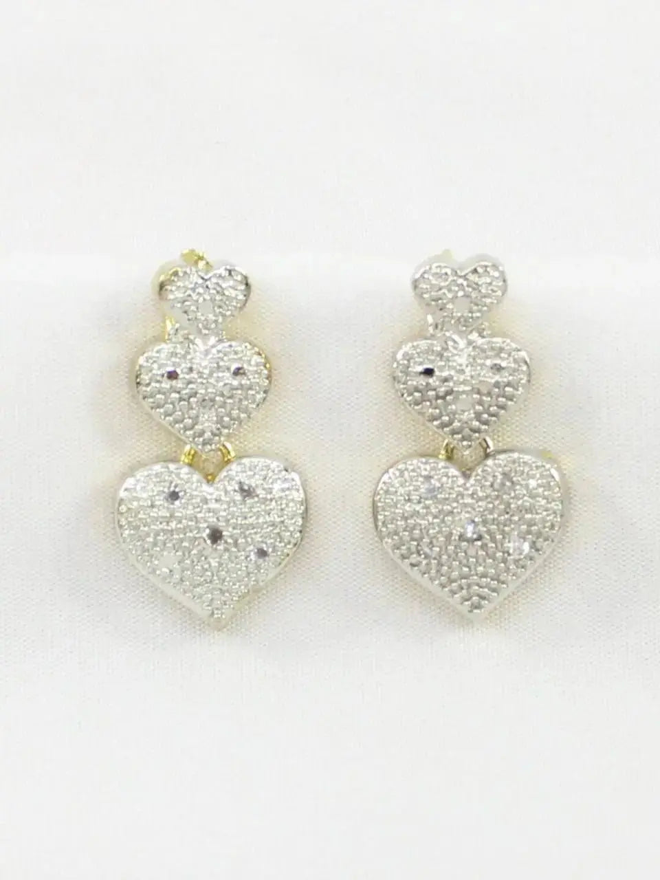 Luxury Heart Shape Necklace Set for Women | Crystal Love Design Earrings & Ring Imitation Jewellery | ImiStyleJewellery - Imistyle Jewellery
